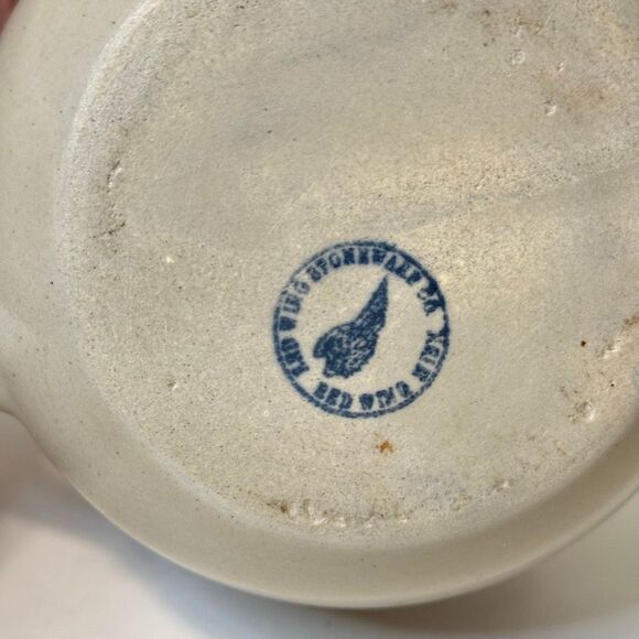 Red Wing Stoneware Mini Pitcher Creamer Classic 4” - Picture 7 of 9